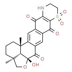 ChemSpider 2D Image | Alisiaquinone C | C23H23NO7S