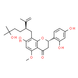 ChemSpider 2D Image | kurarinol | C26H32O7