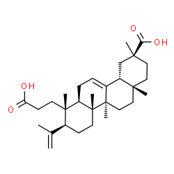 ChemSpider 2D Image | koetjapic acid | C30H46O4