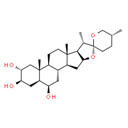 ChemSpider 2D Image | Agigenin | C27H44O5