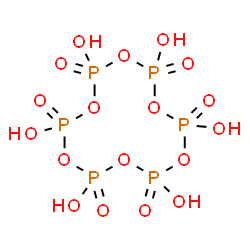 ChemSpider 2D Image | Metaphosphoric acid (H6P6O18) | H6O18P6