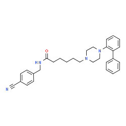 ChemSpider 2D Image | LP-211 | C30H34N4O