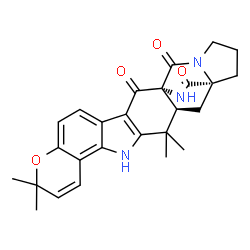 ChemSpider 2D Image | Notoamide I | C26H27N3O4
