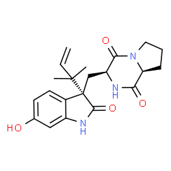 ChemSpider 2D Image | notoamide J | C21H25N3O4