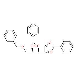 ChemSpider 2D Image | 2,3,5-Tri-O-benzyl-D-ribose | C26H28O5