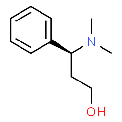 ChemSpider 2D Image | (S)-3-dimethylamino-3-phenylpropanol | C11H17NO