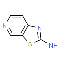 ChemSpider 2D Image | Thiazolo[5,4-c]pyridin-2-ylamine | C6H5N3S