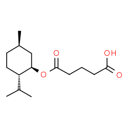 ChemSpider 2D Image | L-Monomenthyl glutarate | C15H26O4