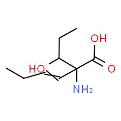 ChemSpider 2D Image | 2-Amino-2-(1-buten-1-yl)-2,4,5-trideoxypentonic acid | C9H17NO3