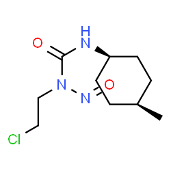 ChemSpider 2D Image | 1-(2-Chloroethyl)-3-(cis-4-methylcyclohexyl)-1-nitrosourea | C10H18ClN3O2
