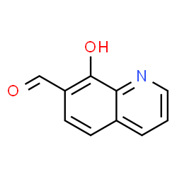 ChemSpider 2D Image | 7-Formyl-8-quinolinol | C10H7NO2