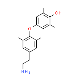 ChemSpider 2D Image | Thyroxamine | C14H11I4NO2