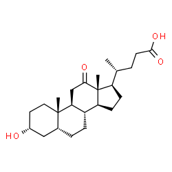 ChemSpider 2D Image | 12-Ketodeoxycholic acid | C24H38O4