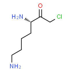 ChemSpider 2D Image | (3S)-3,7-Diamino-1-chloro-2-heptanone | C7H15ClN2O