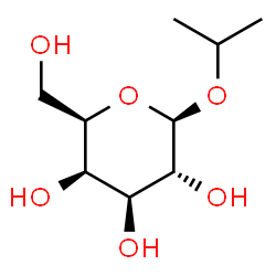 ChemSpider 2D Image | Isopropyl beta-D-galactopyranoside | C9H18O6