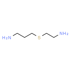 ChemSpider 2D Image | 3-((2-Aminoethyl)thio)-1-propanamine | C5H14N2S
