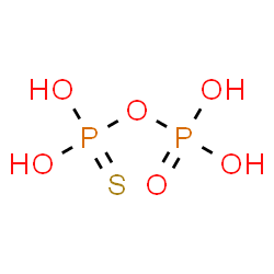 ChemSpider 2D Image | Thiodiphosphoric acid | H4O6P2S