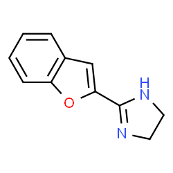 ChemSpider 2D Image | 2-(2-benzofuranyl)-4,5-dihydro-1H-imidazole | C11H10N2O