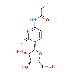 ChemSpider 2D Image | N(4)-Chloroacetylcytosine arabinoside | C11H14ClN3O6