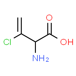 ChemSpider 2D Image | 2-Amino-3-chloro-3-butenoic acid | C4H6ClNO2