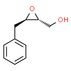 ChemSpider 2D Image | [(2R,3R)-3-Benzyl-2-oxiranyl]methanol | C10H12O2