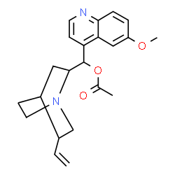 ChemSpider 2D Image | 6'-Methoxycinchonan-9-yl acetate | C22H26N2O3