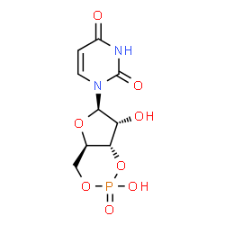 ChemSpider 2D Image | cUMP | C9H11N2O8P
