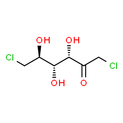 ChemSpider 2D Image | 1,6-dichloro-1,6-dideoxyfructose | C6H10Cl2O4