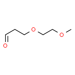 ChemSpider 2D Image | 3-(2-Methoxyethoxy)propanal | C6H12O3