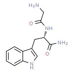 ChemSpider 2D Image | Glycyl-L-tryptophanamide | C13H16N4O2