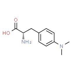 ChemSpider 2D Image | 4-Dimethylamino-L-phenylalanine | C11H16N2O2