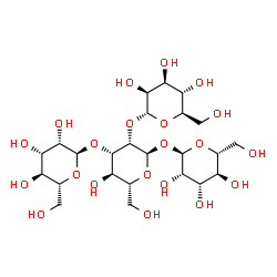 ChemSpider 2D Image | alpha-D-Mannopyranosyl alpha-D-mannopyranosyl-(1->2)-[alpha-D-mannopyranosyl-(1->3)]-alpha-D-mannopyranoside | C24H42O21