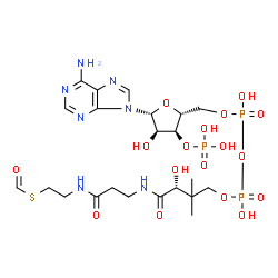 ChemSpider 2D Image | Formyl CoA | C22H36N7O17P3S