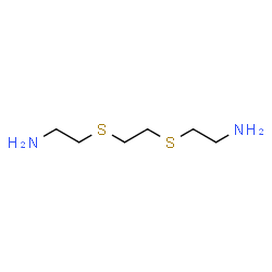 ChemSpider 2D Image | 2,2'-(1,2-Ethanediyldisulfanediyl)diethanamine | C6H16N2S2
