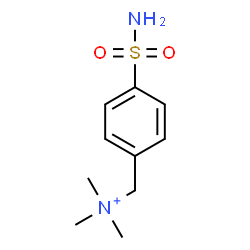 ChemSpider 2D Image | N,N,N-Trimethyl(4-sulfamoylphenyl)methanaminium | C10H17N2O2S