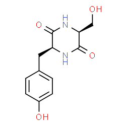 ChemSpider 2D Image | CYCLO(-SER-TYR) | C12H14N2O4