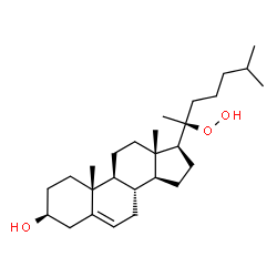 ChemSpider 2D Image | Cholesterol-20-hydroperoxide | C27H46O3