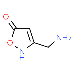ChemSpider 2D Image | 3-(Aminomethyl)-1,2-oxazol-5(2H)-one | C4H6N2O2