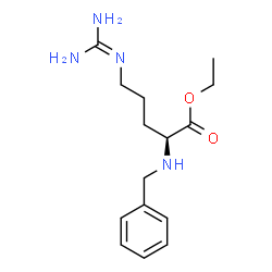 ChemSpider 2D Image | Ethyl N~2~-benzyl-N~5~-(diaminomethylene)-L-ornithinate | C15H24N4O2