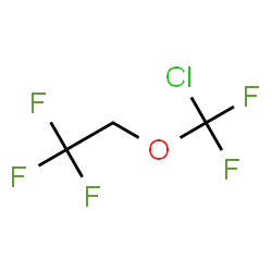 ChemSpider 2D Image | 2-(Chlorodifluoromethoxy)-1,1,1-trifluoroethane | C3H2ClF5O