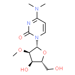 ChemSpider 2D Image | N,N-Dimethyl-2'-O-methylcytidine | C12H19N3O5