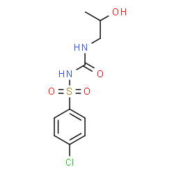 ChemSpider 2D Image | 4-Chloro-N-[(2-hydroxypropyl)carbamoyl]benzenesulfonamide | C10H13ClN2O4S