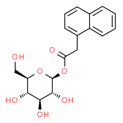 ChemSpider 2D Image | 1-O-(1-Naphthylacetyl)-beta-D-glucopyranose | C18H20O7