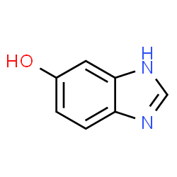ChemSpider 2D Image | 1H-Benzimidazol-5-ol | C7H6N2O
