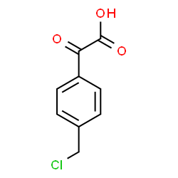 ChemSpider 2D Image | [4-(Chloromethyl)phenyl](oxo)acetic acid | C9H7ClO3