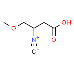 ChemSpider 2D Image | 3-Isocyano-4-methoxybutanoic acid | C6H9NO3