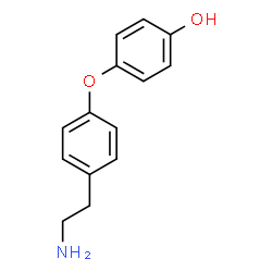 ChemSpider 2D Image | thyronamine | C14H15NO2