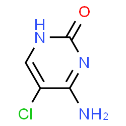 ChemSpider 2D Image | 5-chlorocytosine | C4H4ClN3O