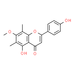 ChemSpider 2D Image | sideroxylin | C18H16O5