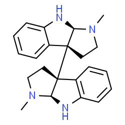 ChemSpider 2D Image | (-)-Chimonanthine | C22H26N4